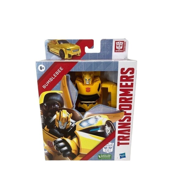 NIB Bumblebee Autobot Transformer Figure Brave Autobot Scout Hasbro new - Picture 1 of 7